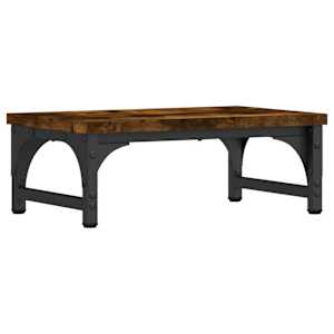 Stojan na monitor kouřový dub 37 x 23 x 14 cm kompozitní dřevo - obrázek 6