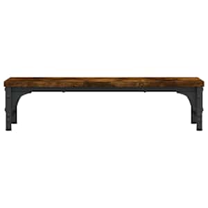 Stojan na monitor kouřový dub 55 x 23 x 14 cm kompozitní dřevo - obrázek 4