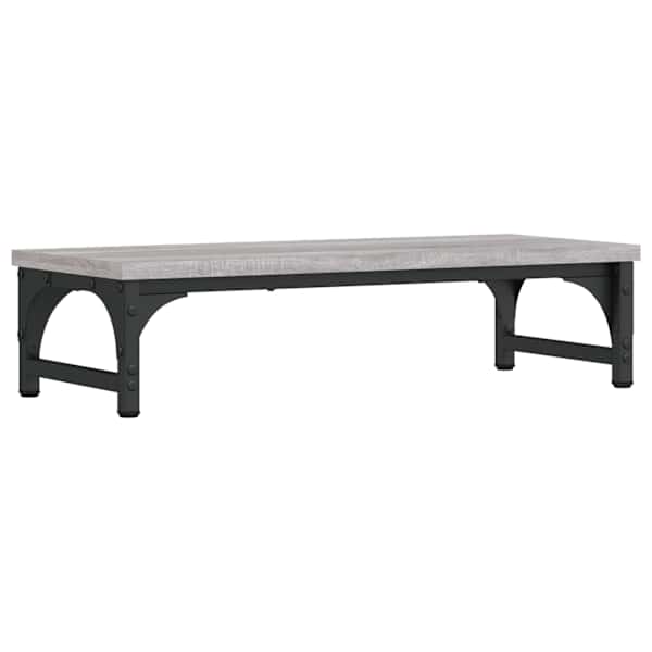 vidaXL monitorialus, hall Sonoma tamm, 55x23x14 cm, tehispuit