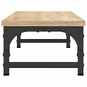 Stojan na monitor kouřový dub 85x23x15,5 cm kompozitní dřevo - obrázek 5
