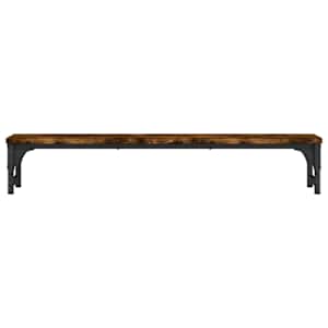 Stojan na monitor kouřový dub 85x23x15,5 cm kompozitní dřevo - obrázek 4