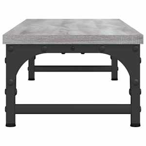 Stojan na monitor šedý sonoma 85x23x15,5 cm kompozitní dřevo - obrázek 5