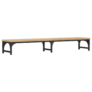 Stojan na monitor dub sonoma 105x23x15,5 cm kompozitní dřevo - obrázek 2