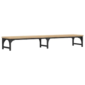 Stojan na monitor dub sonoma 105x23x15,5 cm kompozitní dřevo - obrázek 6