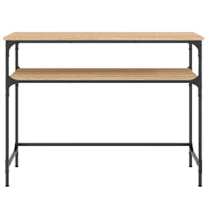 Konzolový stolek dub sonoma 100 x 35,5 x 75 cm kompozitní dřevo - obrázek 4