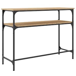 Konzolový stolek dub sonoma 100 x 35,5 x 75 cm kompozitní dřevo - obrázek 6
