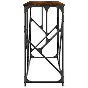 Konzolový stolek kouřový dub 100 x 40 x 80 cm kompozitní dřevo - obrázek 5