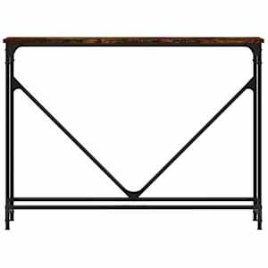 Konzolový stolek kouřový dub 102x22,5x75 cm kompozitní dřevo - obrázek 4