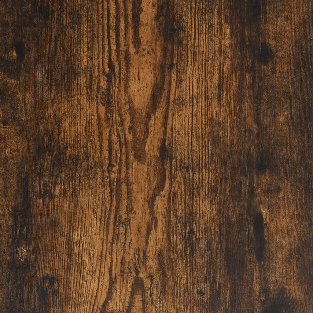  Konzolový stolík dymový dub 75x19,5x75 cm kompozitné drevo