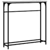 vidaXL konsoollaud, hall Sonoma tamm, 75 x 19,5 x 75 cm, tehispuit