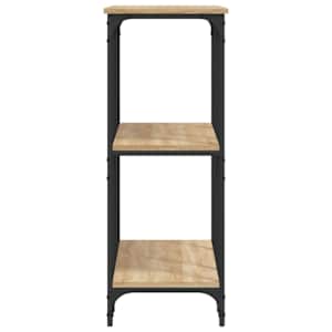 Konzolový stolek dub sonoma 102 x 35 x 90 cm kompozitní dřevo - obrázek 5