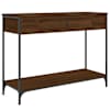 vidaXL konsoollaud, pruun tamm, 100 x 34,5 x 75 cm, tehispuit