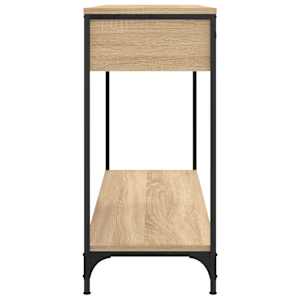 Konzolový stolek dub sonoma 100 x 34,5 x 75 cm kompozitní dřevo - obrázek 7