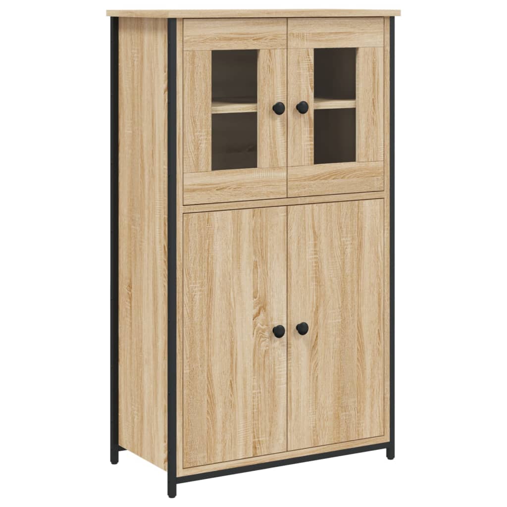 vidaXL Skříň highboard dub sonoma 62 x 32 x 106,5 cm kompozitní dřevo