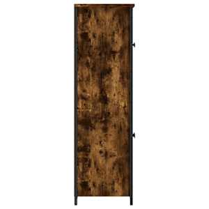 Skříň highboard kouřový dub 62 x 32 x 106,5 cm kompozitní dřevo - obrázek 6