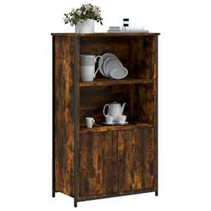 Skříňka kouřový dub 62 x 32 x 103,5 cm kompozitní dřevo - obrázek 3