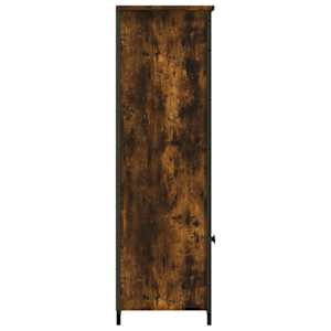 Skříňka kouřový dub 62 x 32 x 103,5 cm kompozitní dřevo - obrázek 6