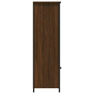 Skříňka hnědý dub 62 x 32 x 103,5 cm kompozitní dřevo - obrázek 6