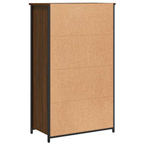 Skříňka hnědý dub 62 x 32 x 103,5 cm kompozitní dřevo - obrázek 7