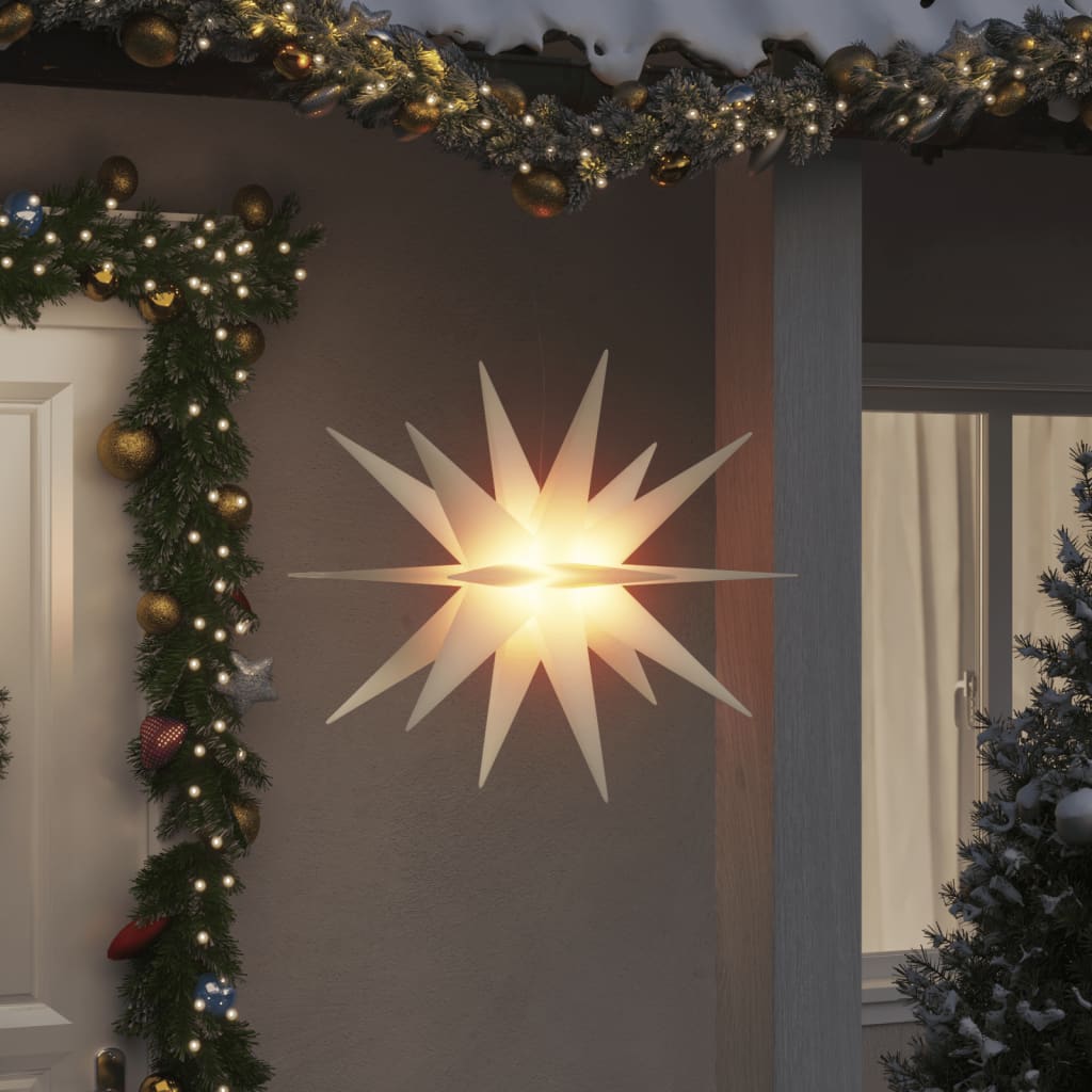 Božićno svjetlo s LED svjetlima sklopivo bijelo 100 cm Božićna rasvjeta Naručite namještaj na deko.hr