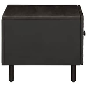 Konferenční stolek černý 80x50x40 cm masivní mangovníkové dřevo - obrázek 4