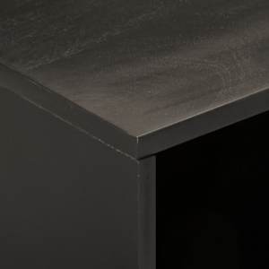 TV skříňka černá 80 x 31 x 46 cm masivní mangovníkové dřevo - obrázek 7