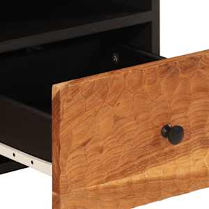 TV skříňka 70 x 33 x 46 cm masivní akáciové dřevo - obrázek 9