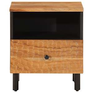 Noční stolky 2 ks 40 x 33 x 46 cm masivní akáciové dřevo - obrázek 5