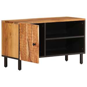 TV skříňka 80x33x46 cm masivní akáciové dřevo - obrázek 4