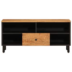 TV stolek 100 x 33 x 46 cm masivní akáciové dřevo - obrázek 5