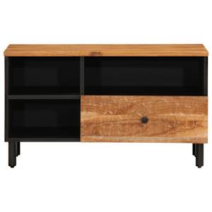TV skříňka 80x33x46 cm masivní akáciové dřevo - obrázek 5