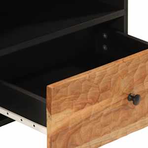 TV skříňka 80x33x46 cm masivní akáciové dřevo - obrázek 10