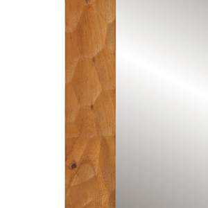 Koupelnové zrcadlo 50 x 70 x 2,5 cm masivní akácie a sklo - obrázek 9