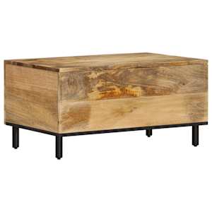 Konferenční stolek 80 x 50 x 40 cm masivní mangovníkové dřevo - obrázek 5