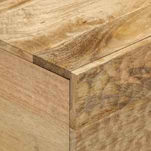 Konferenční stolek 100 x 54 x 40 cm masivní mangovníkové dřevo - obrázek 8