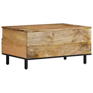 Konferenční stolek 80 x 54 x 40 cm masivní mangovníkové dřevo - obrázek 7