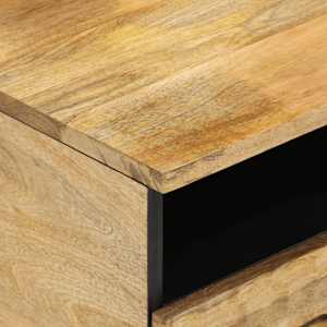 Konferenční stolek 80 x 54 x 40 cm masivní mangovníkové dřevo - obrázek 8