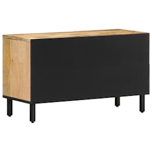 TV skříňka 80 x 31 x 46 cm masivní mangovníkové dřevo - obrázek 5