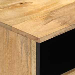 TV skříňka 100 x 33 x 46 cm masivní mangovníkové dřevo - obrázek 6