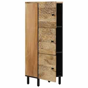 Skříň highboard 40 x 33 x 110 cm masivní mangovníkové dřevo - obrázek 2