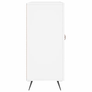 Příborník bílý 90 x 34 x 80 cm kompozitní dřevo - obrázek 7