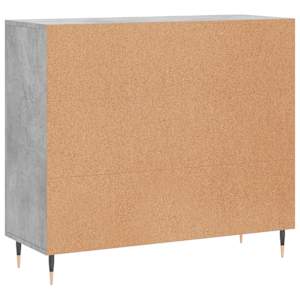 Příborník betonově šedý 90 x 34 x 80 cm kompozitní dřevo - obrázek 8