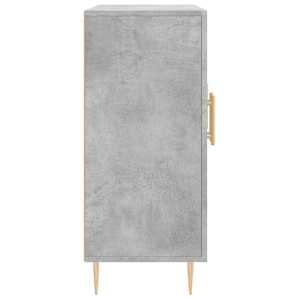 Příborník betonově šedý 90 x 34 x 80 cm kompozitní dřevo - obrázek 7