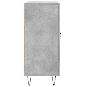 Příborník betonově šedý 90 x 34 x 80 cm kompozitní dřevo - obrázek 7