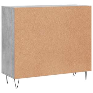 Příborník betonově šedý 90 x 34 x 80 cm kompozitní dřevo - obrázek 8