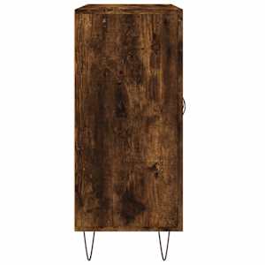 Příborník kouřový dub 90 x 34 x 80 cm kompozitní dřevo - obrázek 7
