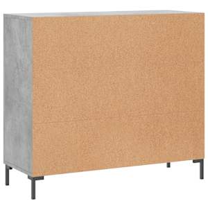 Příborník betonově šedý 90 x 34 x 80 cm kompozitní dřevo - obrázek 8
