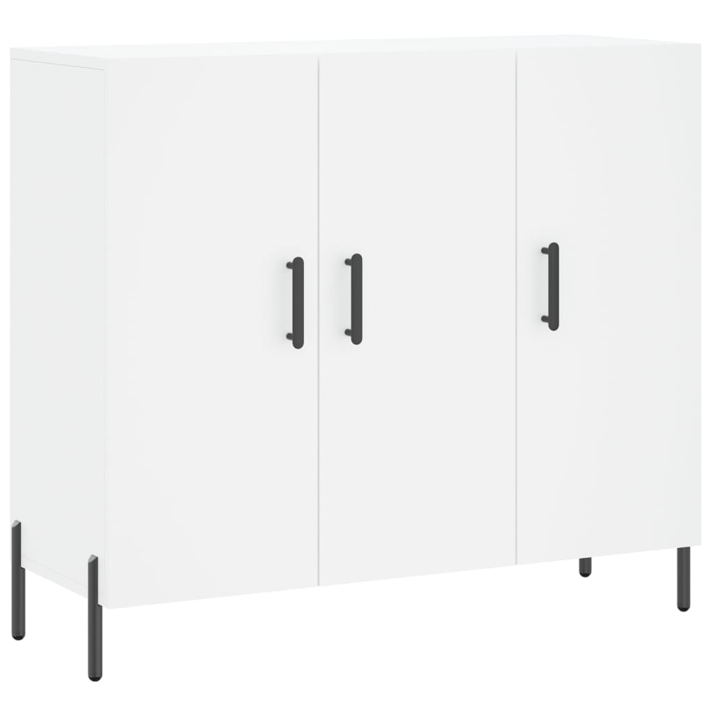 Thumbnail - vidaXL Sideboard Weiß 90x34x80 cm Holzwerkstoff