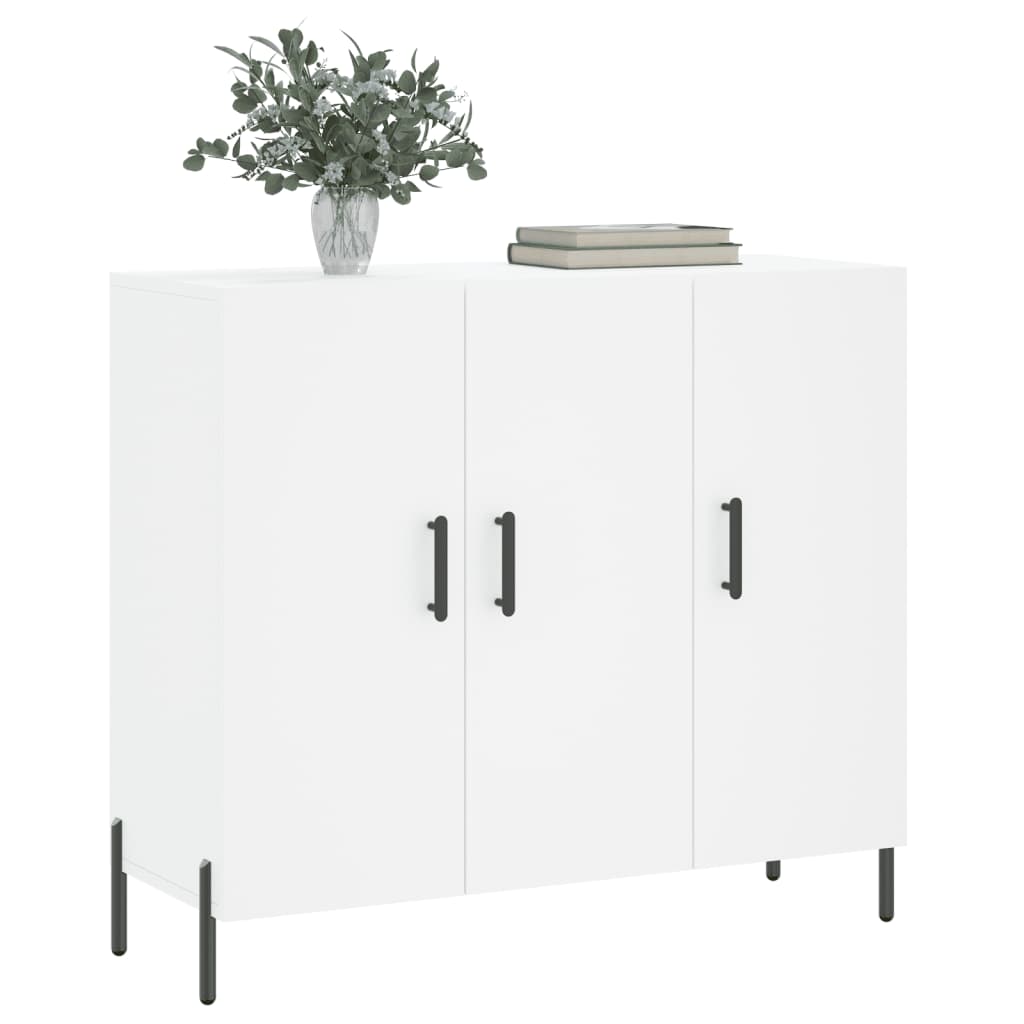 Thumbnail - vidaXL Sideboard Weiß 90x34x80 cm Holzwerkstoff