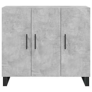 Příborník betonově šedý 90 x 34 x 80 cm kompozitní dřevo - obrázek 6
